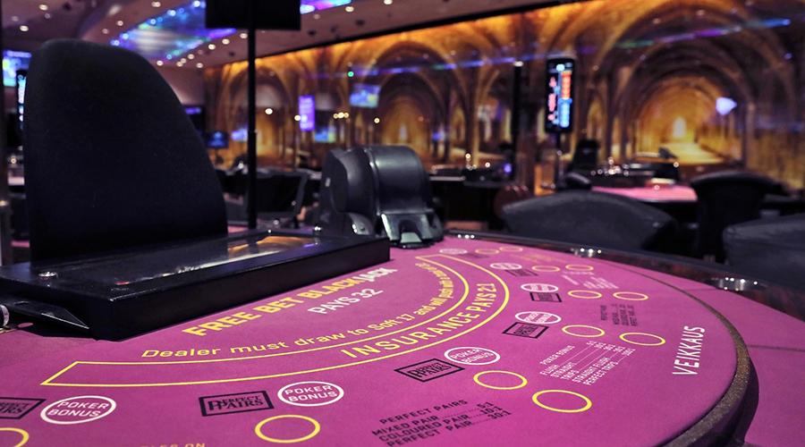 Free bet Blackjack -pelipöytä.