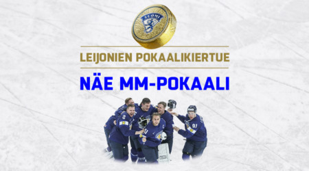 Leijonien pokaalikiertue. Näe MM-pokaali